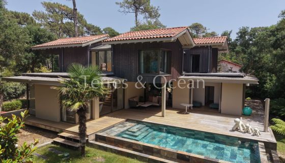 A louer MAISON  CONTEMPORAINE BORD DE MER SOORTS HOSSEGOR