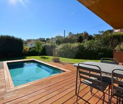 A louer MAISON  CONTEMPORAINE BORD DE MER CAGNES SUR MER