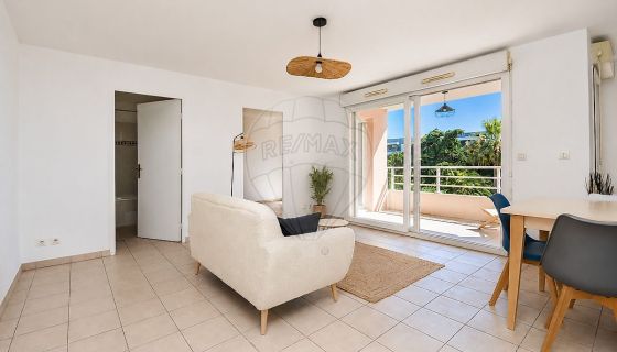 A louer APPARTEMENT T2 45 M2 TERRASSE BORD DE MER VILLENEUVE LOUBET
