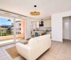 A louer APPARTEMENT T2 45 M2 TERRASSE BORD DE MER VILLENEUVE LOUBET