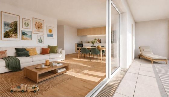 A louer APPARTEMENT NEUF T4 108 M2 TERRASSE BORD DE MER LA CIOTAT