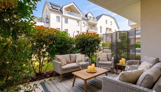 A louer APPARTEMENT T3 56 M2 TERRASSE BORD DE MER PORNICHET