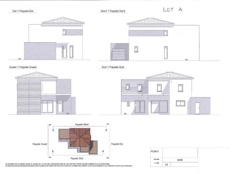 A louer MAISON  CONTEMPORAINE  GRAU D AGDE