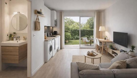 A louer STUDIO NEUF  43 M2 TERRASSE  BEZIERS