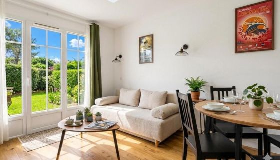 A louer APPARTEMENT T2 32 M2 TERRASSE BORD DE MER LACANAU