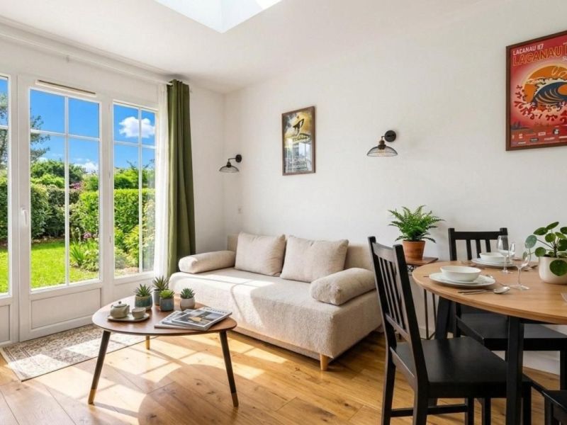A louer APPARTEMENT T2 32 M2 TERRASSE BORD DE MER LACANAU