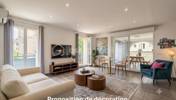 A louer APPARTEMENT T4 117 M2 BORD DE MER VALLAURIS