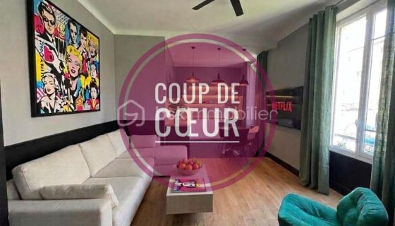 A louer APPARTEMENT T3 69 M2 BORD DE MER NICE