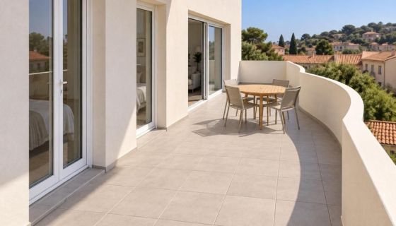 A louer APPARTEMENT T3 59 M2 TERRASSE BORD DE MER PORT VENDRES