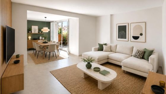A louer APPARTEMENT NEUF T3 60 M2 BORD DE MER SANARY SUR MER