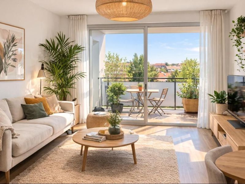 A louer APPARTEMENT NEUF T2 42 M2 BORD DE MER SANARY SUR MER