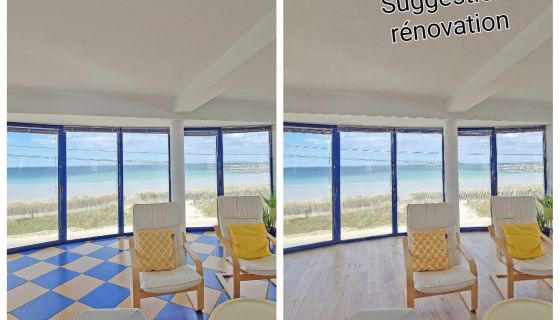 A vendre Maison 5 pieces 145 m&sup2;  Vue Mer Exceptionnelle plouescat