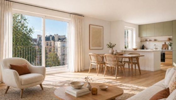 A louer APPARTEMENT T4 91 M2 TERRASSE  BORDEAUX