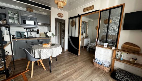 A louer APPARTEMENT T2 29 M2 BORD DE MER LONGEVILLE SUR MER