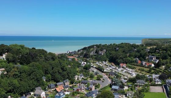 A vendre TERRAIN 631 M2 BORD DE MER VEULETTES SUR MER