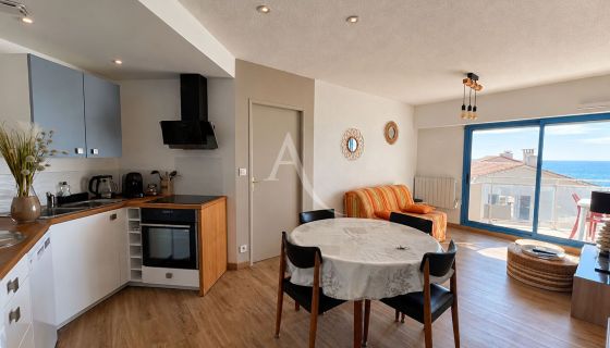 A louer APPARTEMENT NEUF T2 42 M2 VUE MER LONGEVILLE SUR MER