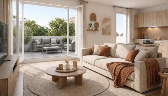 A louer APPARTEMENT NEUF T3 60 M2 TERRASSE  AIRE SUR L ADOUR