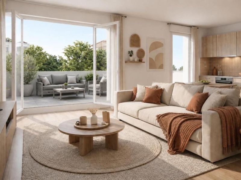 A louer APPARTEMENT NEUF T3 60 M2 TERRASSE  AIRE SUR L ADOUR