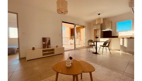 A louer APPARTEMENT NEUF T2 43 M2 TERRASSE BORD DE MER SERIGNAN