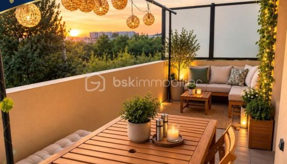 A louer APPARTEMENT T2 40 M2 TERRASSE BORD DE MER MARTIGUES