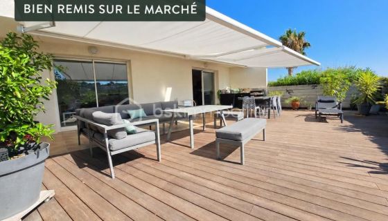 A louer APPARTEMENT DE PRESTIGE NEUF T3 89 M2 TERRASSE PIEDS DANS L'EAU CARRY LE ROUET