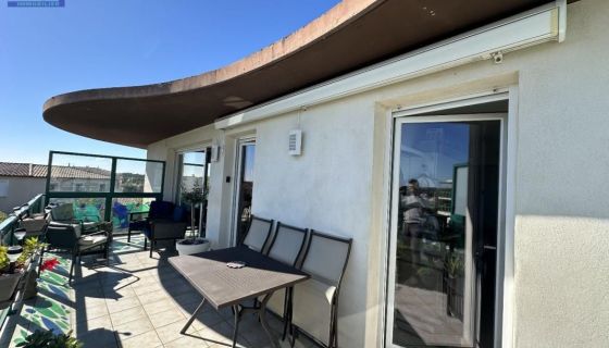 A louer APPARTEMENT T4 106 M2 TERRASSE BORD DE MER SERIGNAN