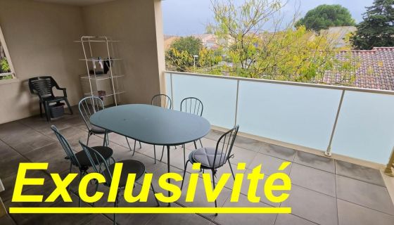 A louer APPARTEMENT T3 69 M2 TERRASSE PLAGE à PIED VALRAS PLAGE