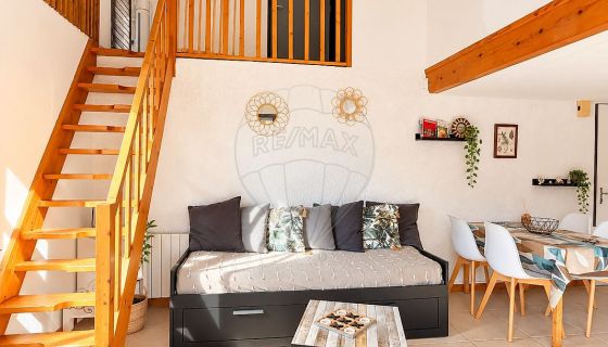 A louer APPARTEMENT DUPLEX T2 32 M2 BORD DE MER LES MATHES