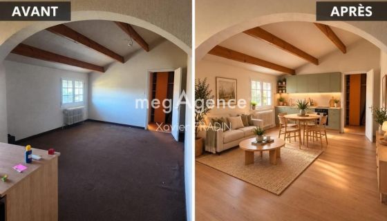 A louer APPARTEMENT T3 56 M2 BORD DE MER SAINT HILAIRE DE RIEZ